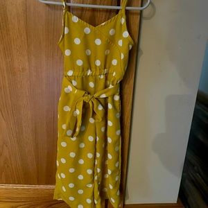 3/$20 Baileys blossoms polka dot jumper